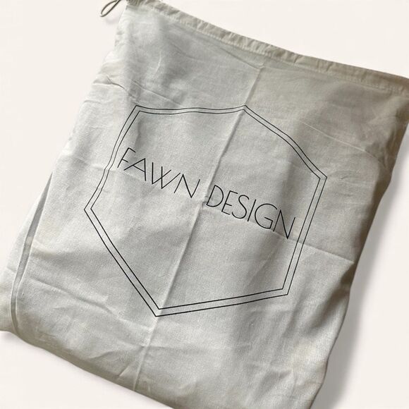 Fawn Design Mini Backpack Black Faux Leather Convertible Crossbody Purse NWT - Picture 3 of 6